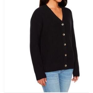 NWT Hudson Los Angelas Black 100% cotton cardigan
